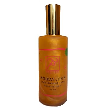 HOLIDAY CHEER shimmering body oil