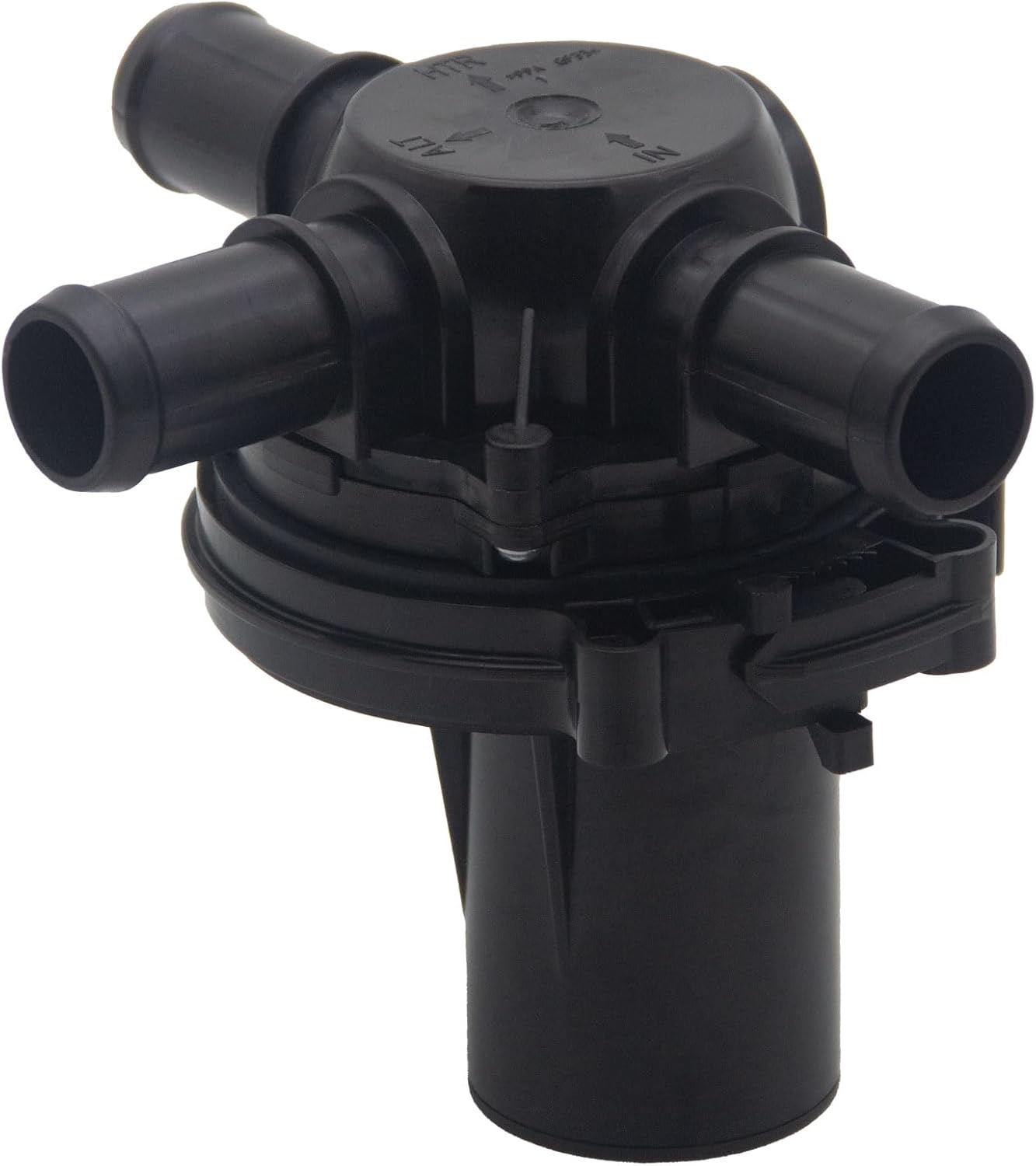 3 Way Coolant Heater Control Valve with bracket Compatible with 1500 2013-2023 3.6L V6 5.7L V8 Replaces# 52014892AA, 52014892AB, 52014892AC (no bracket)