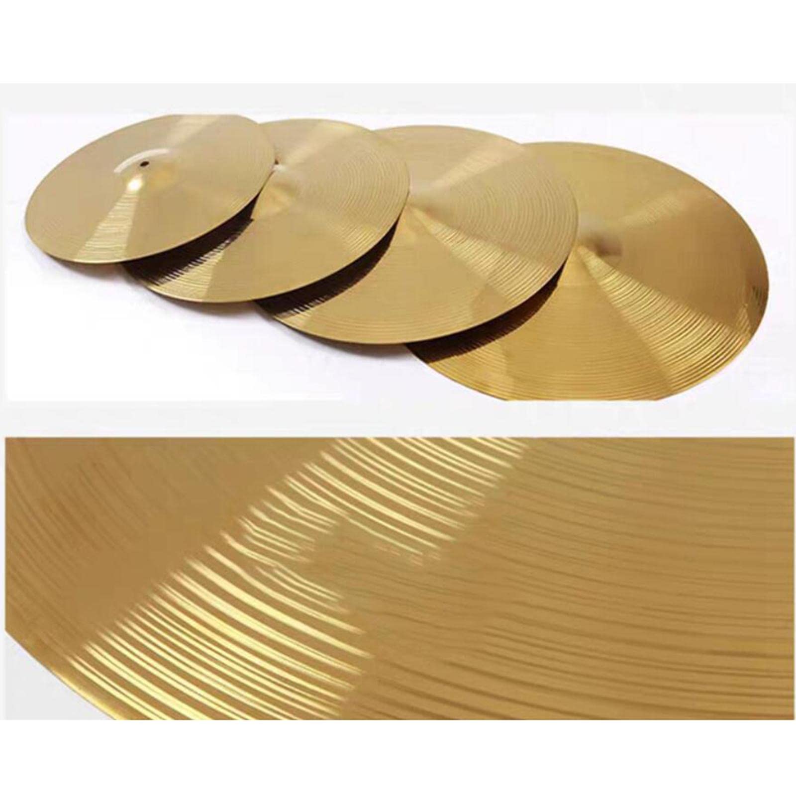CALANDIS® Brass Crash Cymbal for Drum Players Professional Percussion Instruments 8Inch - Image 5 thumbnail