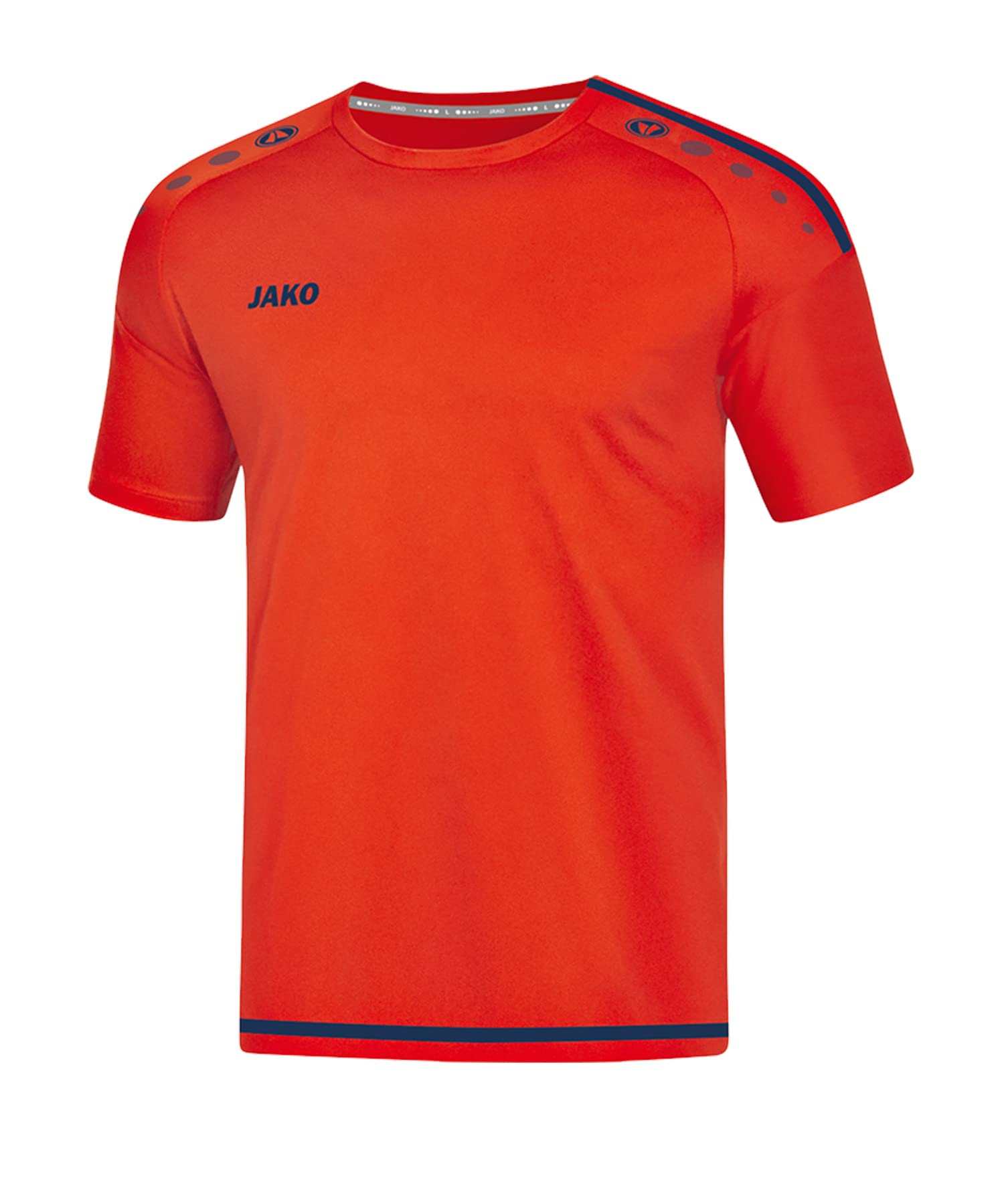 JAKO Striker 2.0 Ka Jersey Kids Jersey - Flame/Navy, 116