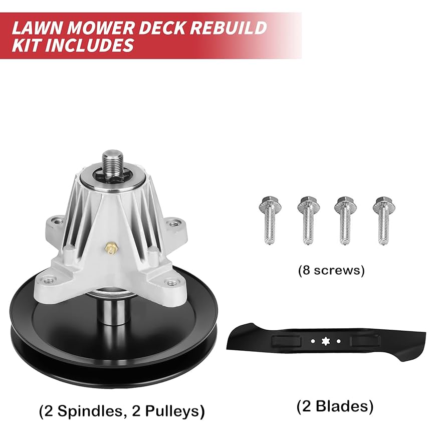 【lovetina】 Amazon.com : CUB CADET 918-06977A Pulley Spindle Assembly