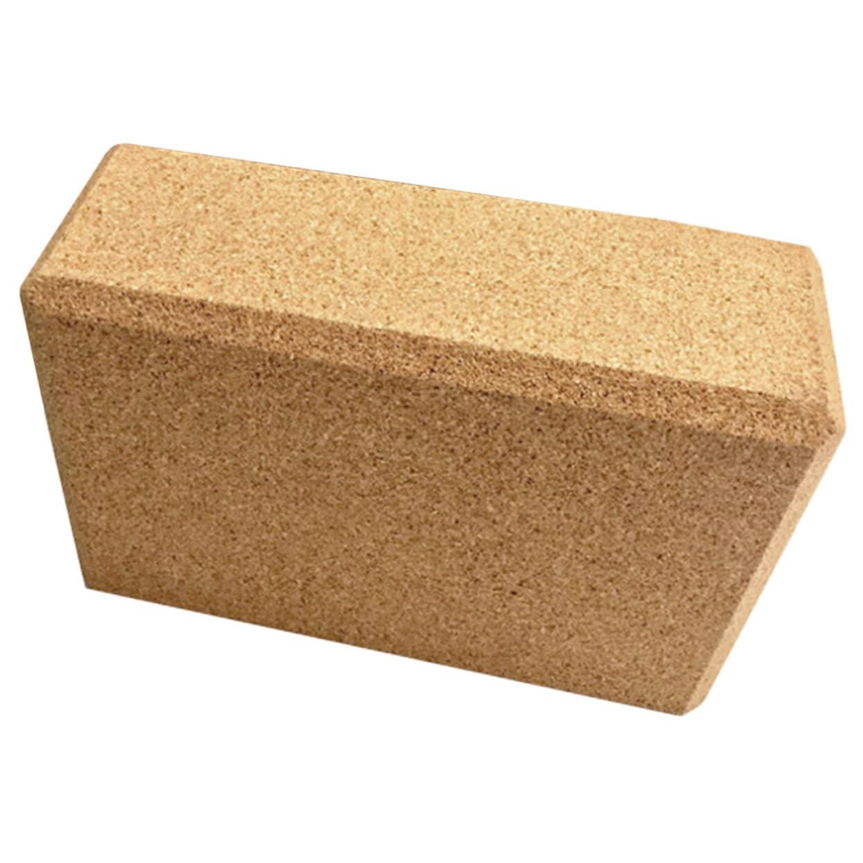 GALPADA Yoga Blocks Natural Oak High Density Flat Skid-resistant Perfect for Fitness Yoga Dance