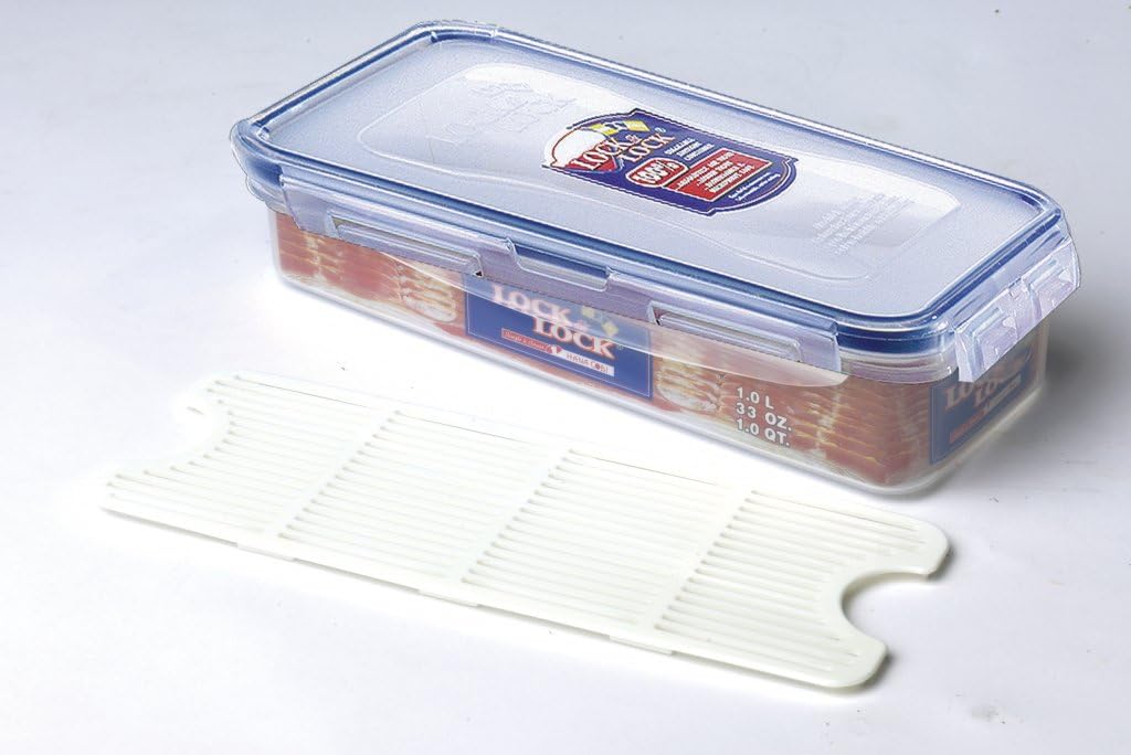 LocknLock: Rectangular Container 2.0 l with Drain Grate (HPL844