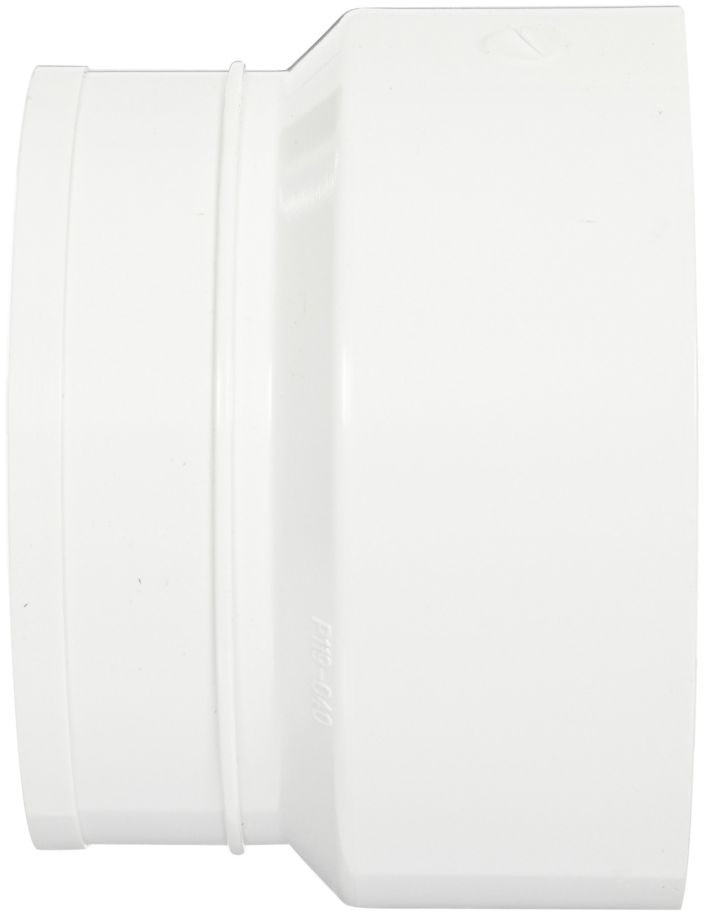 Spears P119 Series PVC DWV Pipe Fitting, No-Hub Adapter, 4