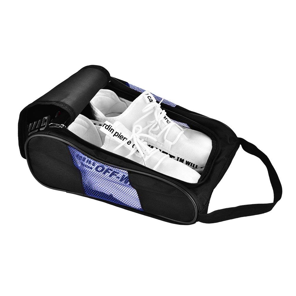 Alomejor Chaussures de Golf Sac Poche en Nylon Durable léger Respirant pour Les activités de Golf voyageant pour différentes Chaussures
