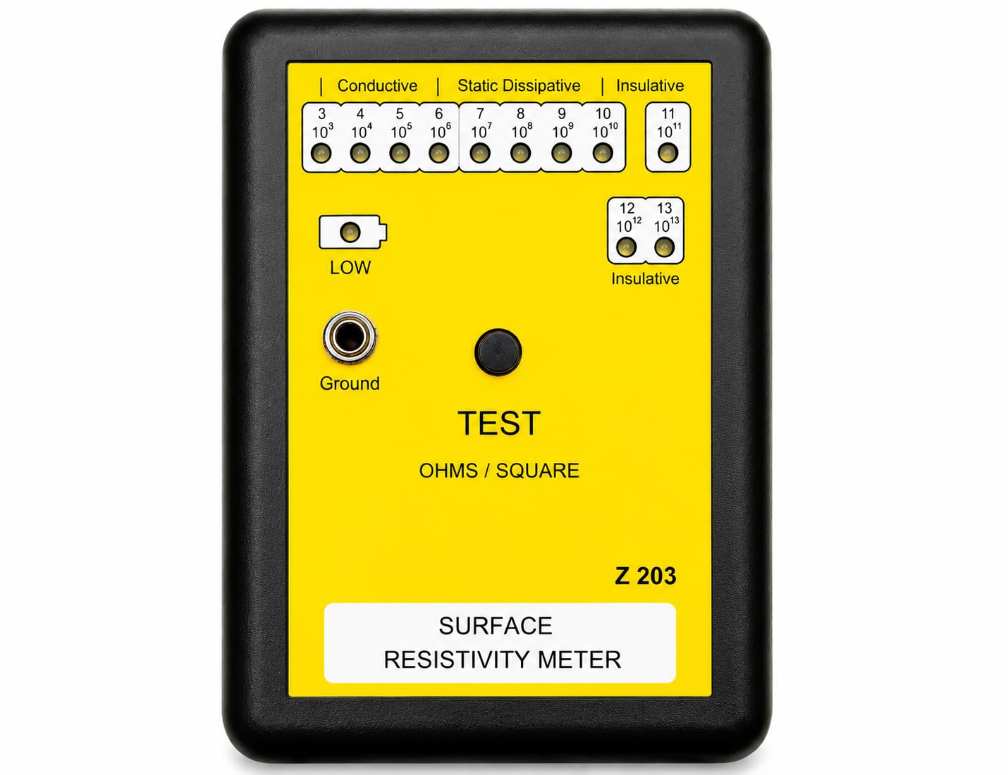 SCHOFIC Antistatic Z203 ESD Surface Resistivity Meter Tester-image-19