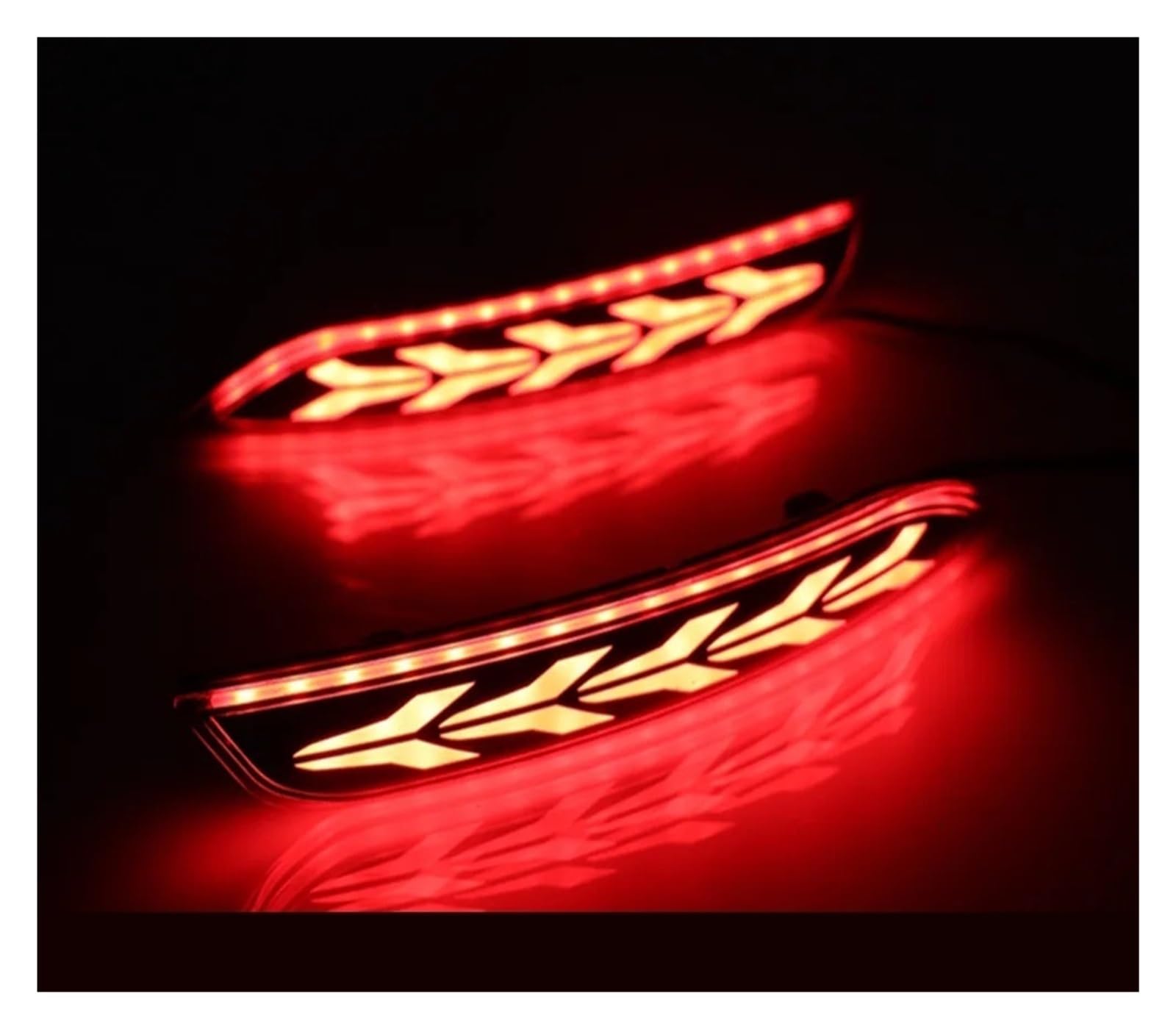 Luces traseras con giro fluido para Volkswagen Polo 14-18 LED 7