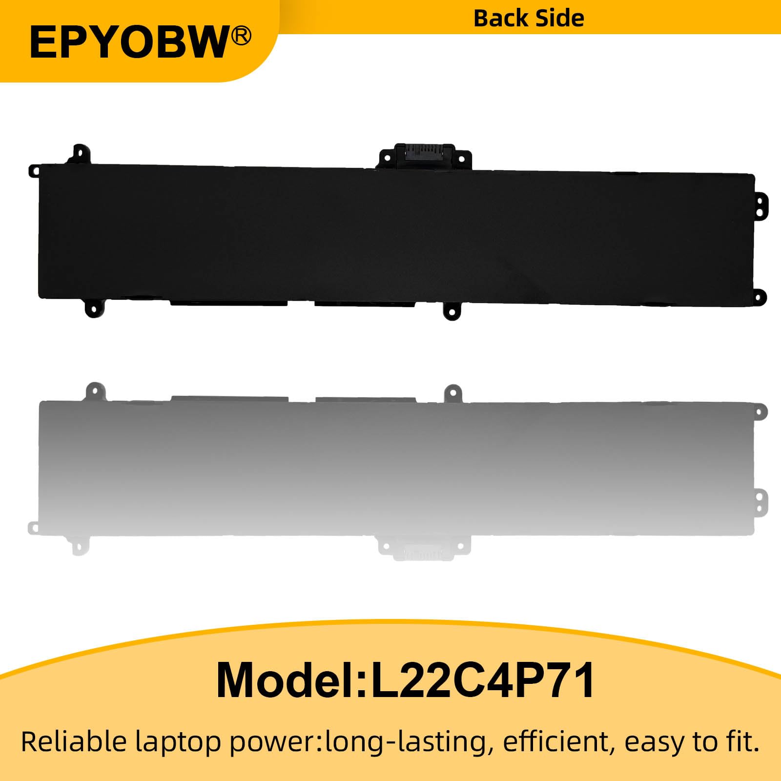 Amazon.com: EPYOBW L22C4P71 Laptop Battery 90Wh 5799mAh 4-Cell