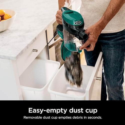 Miniatura 6 de Shark Aspiradora con cable, ultraligera, dirección giratoria, potente limpieza profunda, versatilidad de piso a techo, se convierte en una