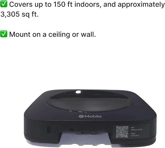 Helium Mobile Hotspot Indoor - Build Helium Network Coverage and Earn Mobile Rewards