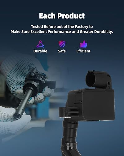 Vista 1391 de ECCPP Bobinas de encendido portátiles de repuesto para automóvil compatibles con Infiniti I30/para Nissan Maxima 3.0L V6 2000-2001 Reemplazo