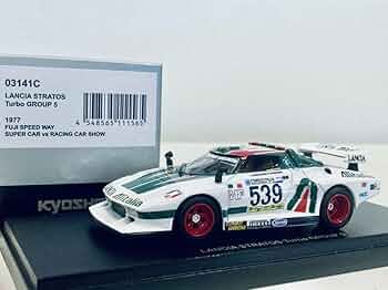 1/43 京商 ランチア ストラトス ターボ 富士スピードウェイ 星野一義 Amazon.co.jp: 1/43 京商 ランチア ストラトス ターボ グループ5