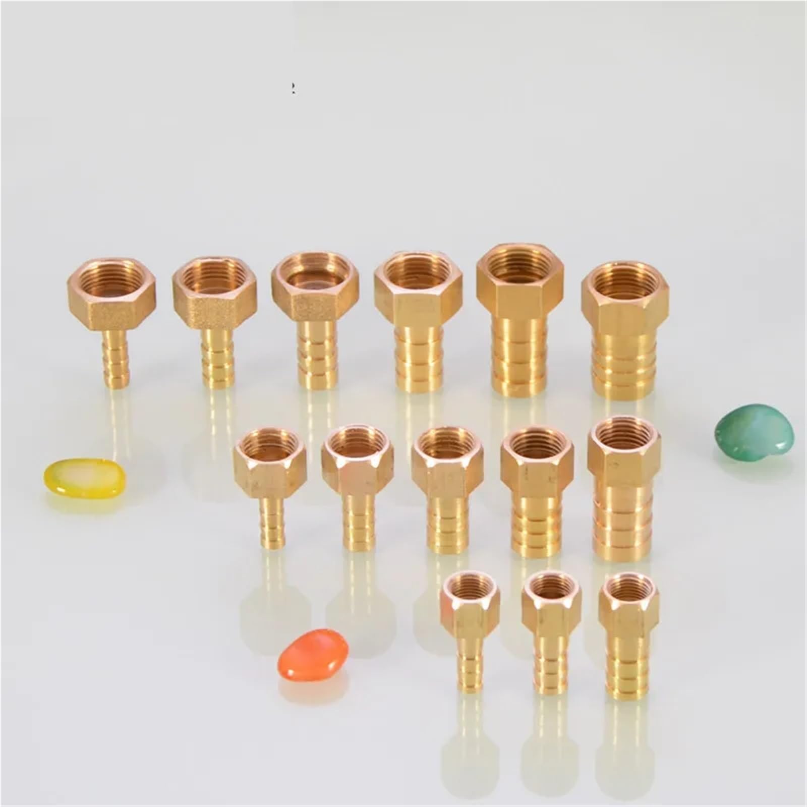 PC PCF PL PLF connector 12mm hose connector hose tail thread 1/8 1/4 3/8 1/2 Brass Pipe Fitting(PLF,12MM BARB_1/2")