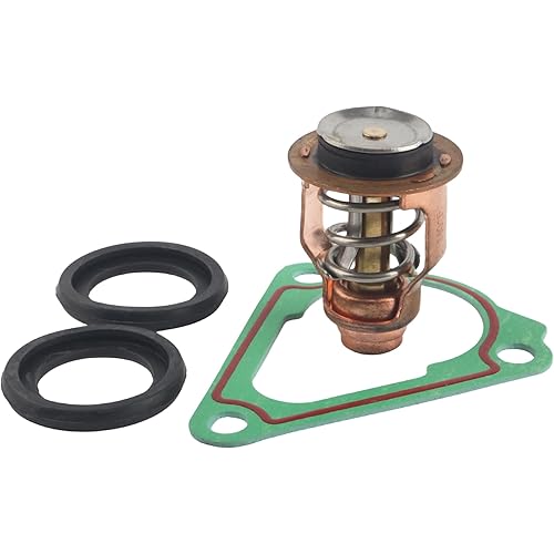 67F-12411 Thermostat Repair Service Kit for Yamaha 4 Stroke 150 HP Outboard Motors replaces 6CB-12411 63P-12414 Sierra 18-3632