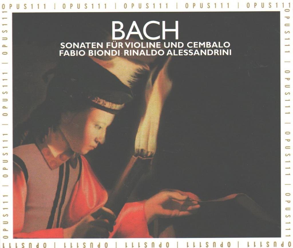 Sonatas for Violin & Harpsichord [Audio CD] Bach, J.S. and Biondi