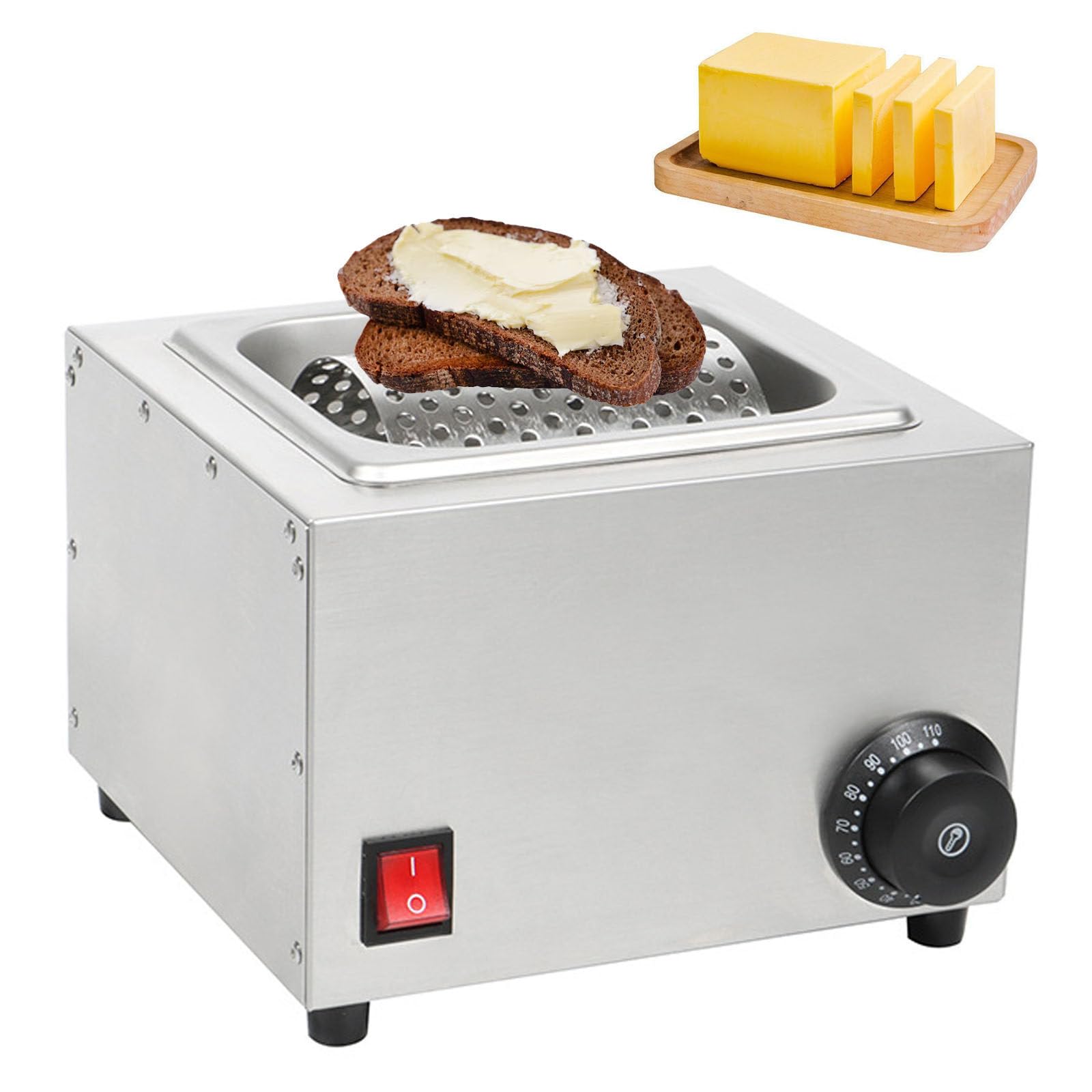 Répartiteur de beurre de 0°C à 110°C en acier robuste pour toasts