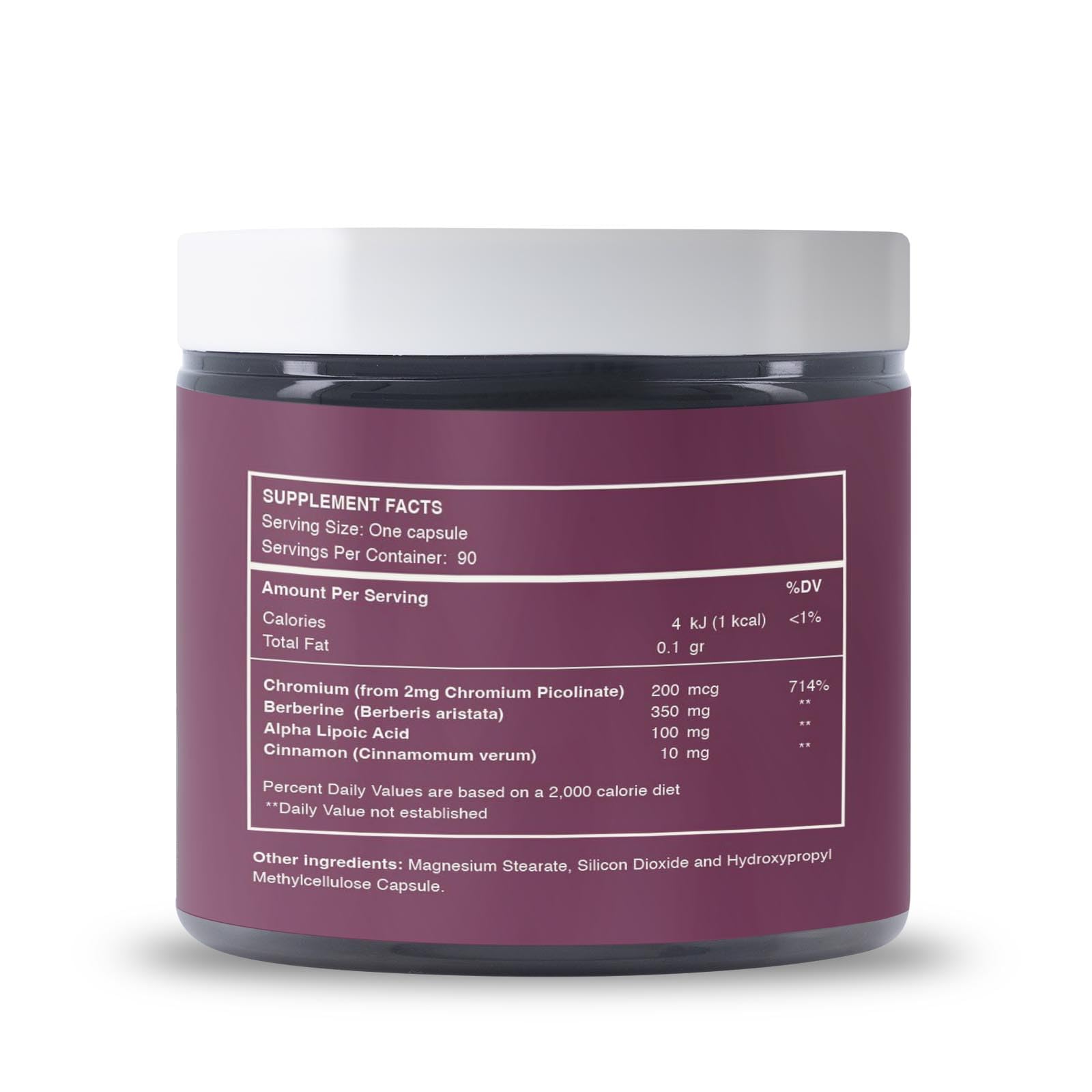 Berberine+ | Berberine, Alpha Lipoic Acid, Chromium & Cinnamon | 90 Capsules — Amazon image 7