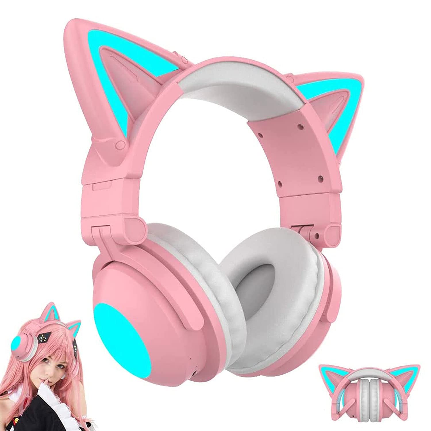 Cat Ear Wireless/Wired Headphones