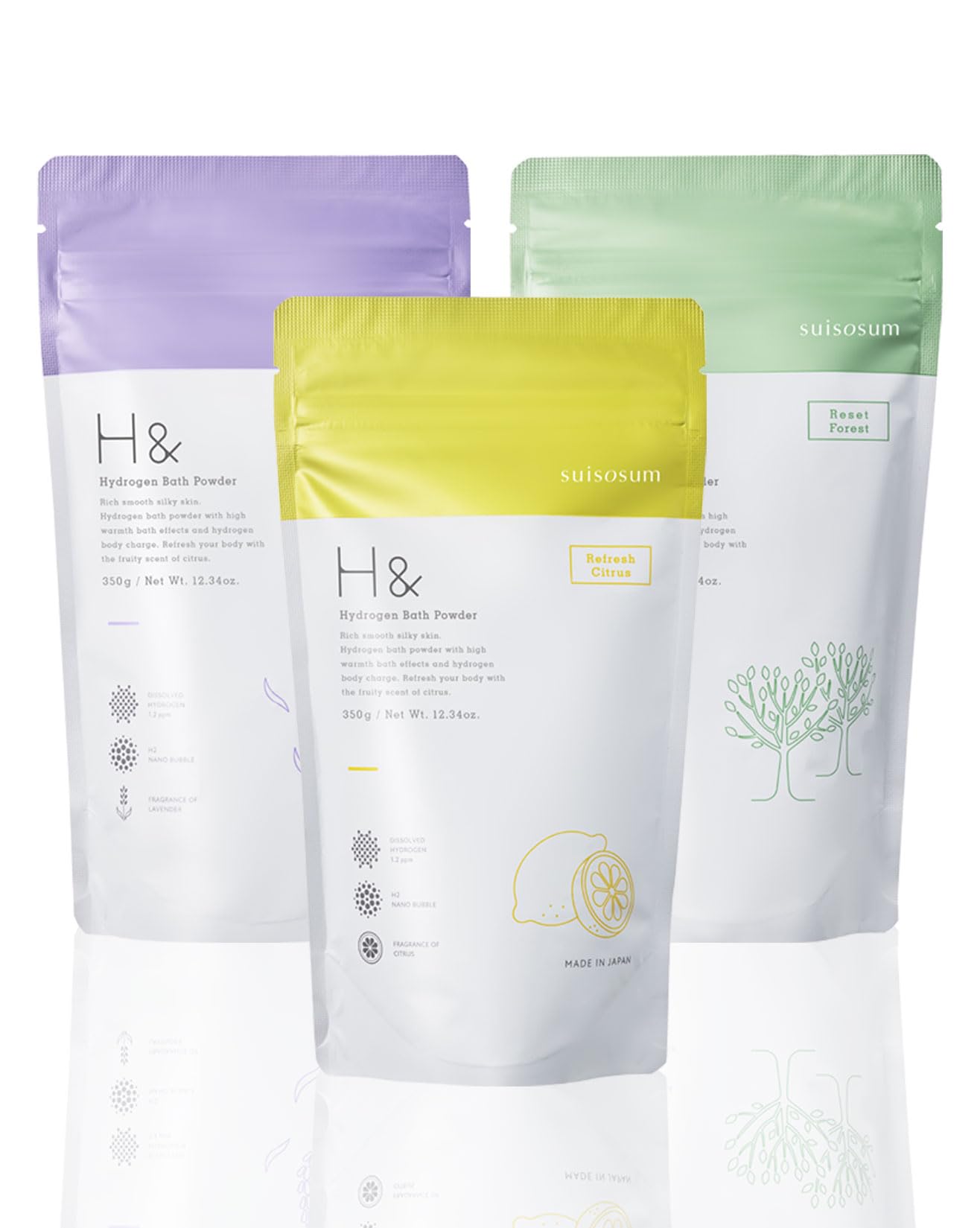 水素入浴剤 H＆ アッシュアンド ラベンダー/フォレスト/シトラス 3個セット Amazon | H& アッシュアンド 高濃度水素 入浴剤 ラベンダー & シトラス