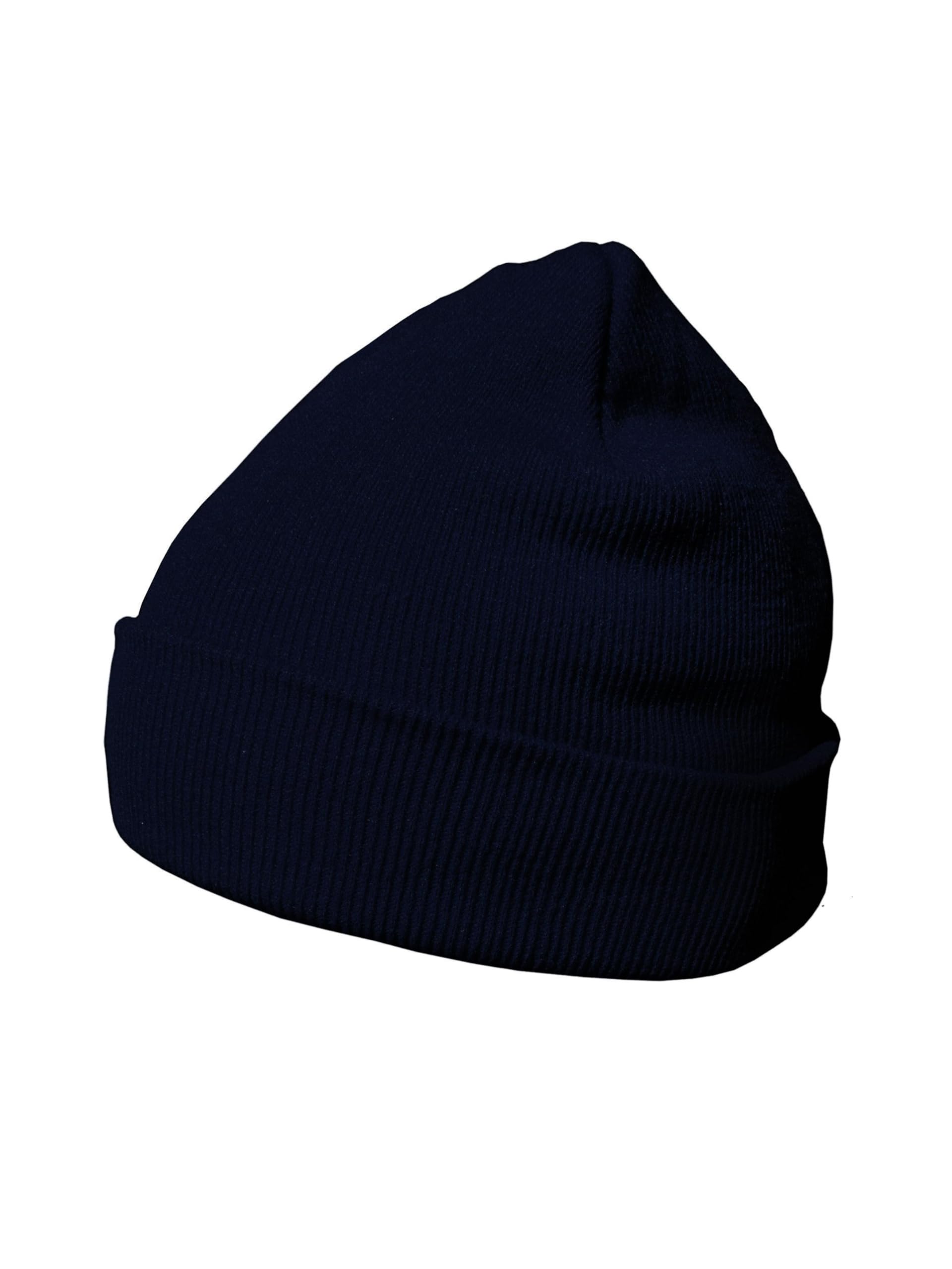 DonDon Mütze Herren Mütze Damen Wintermütze Beanie klassisches Design