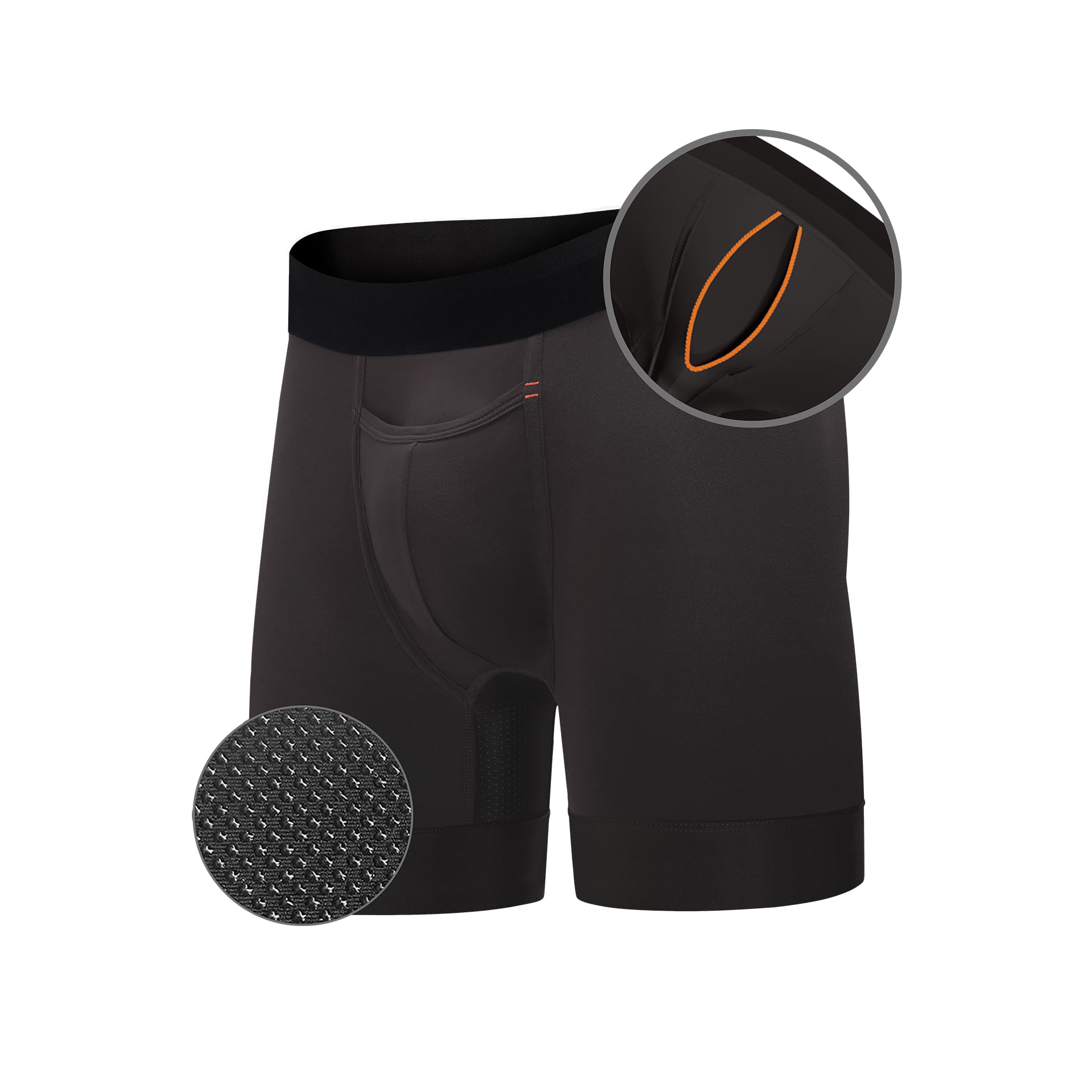 All Citizens Elite Ball Pouch Underwear for Men w Fly Patented Ball Pouch Design Performance Fabric No Ride