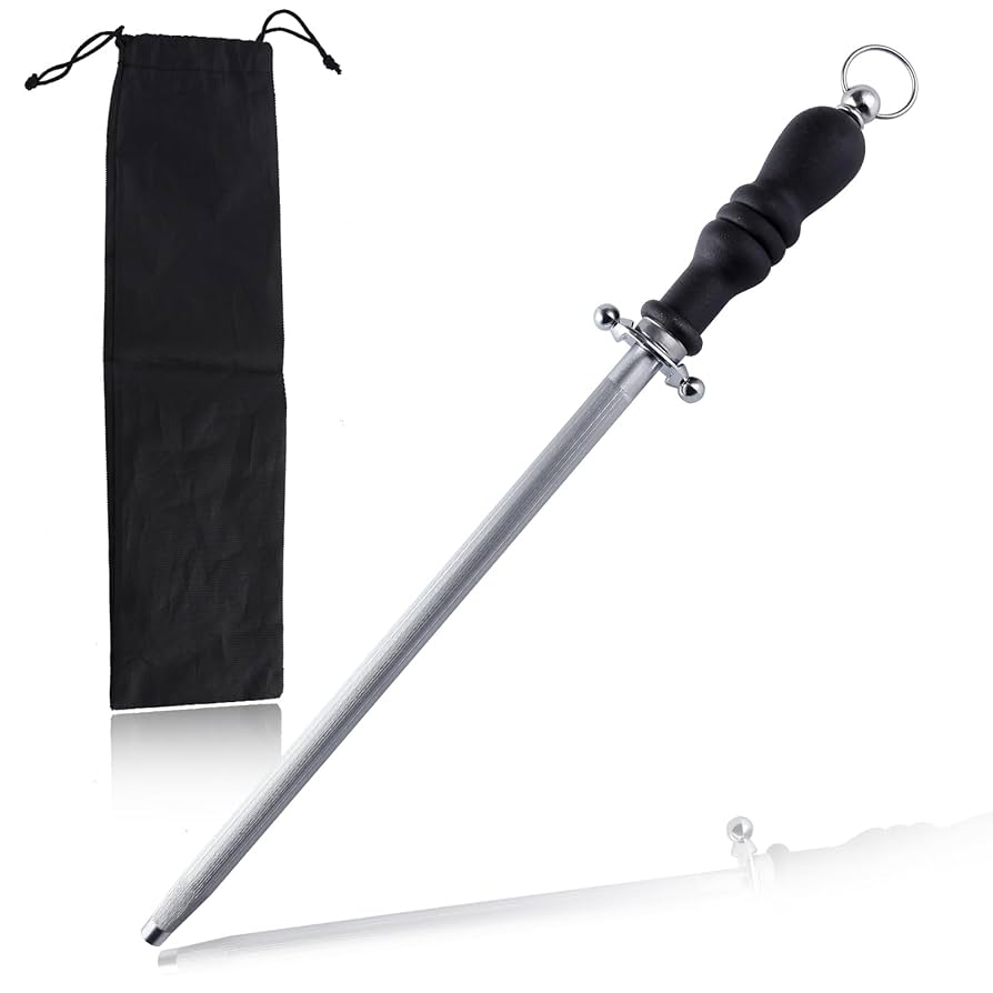 ヴォストフ 10インチ包丁研ぎ用鋼 (4473)ナイフスティール棒