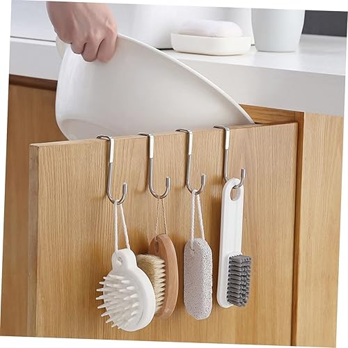 Miniatura 4 de Zerodeko Gancho de puerta de doble gancho para colgar sobre la ducha, toallero sobre la puerta, toallero sobre la puerta, colgador sobre la puerta,