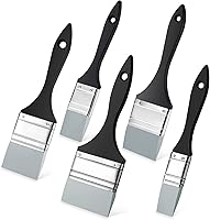 Outus 5-Piece Silicone Paint Brush Set - Flexible Color Shapers for Acrylic, Resin, Epoxy Art - Sizes 1" to 3"