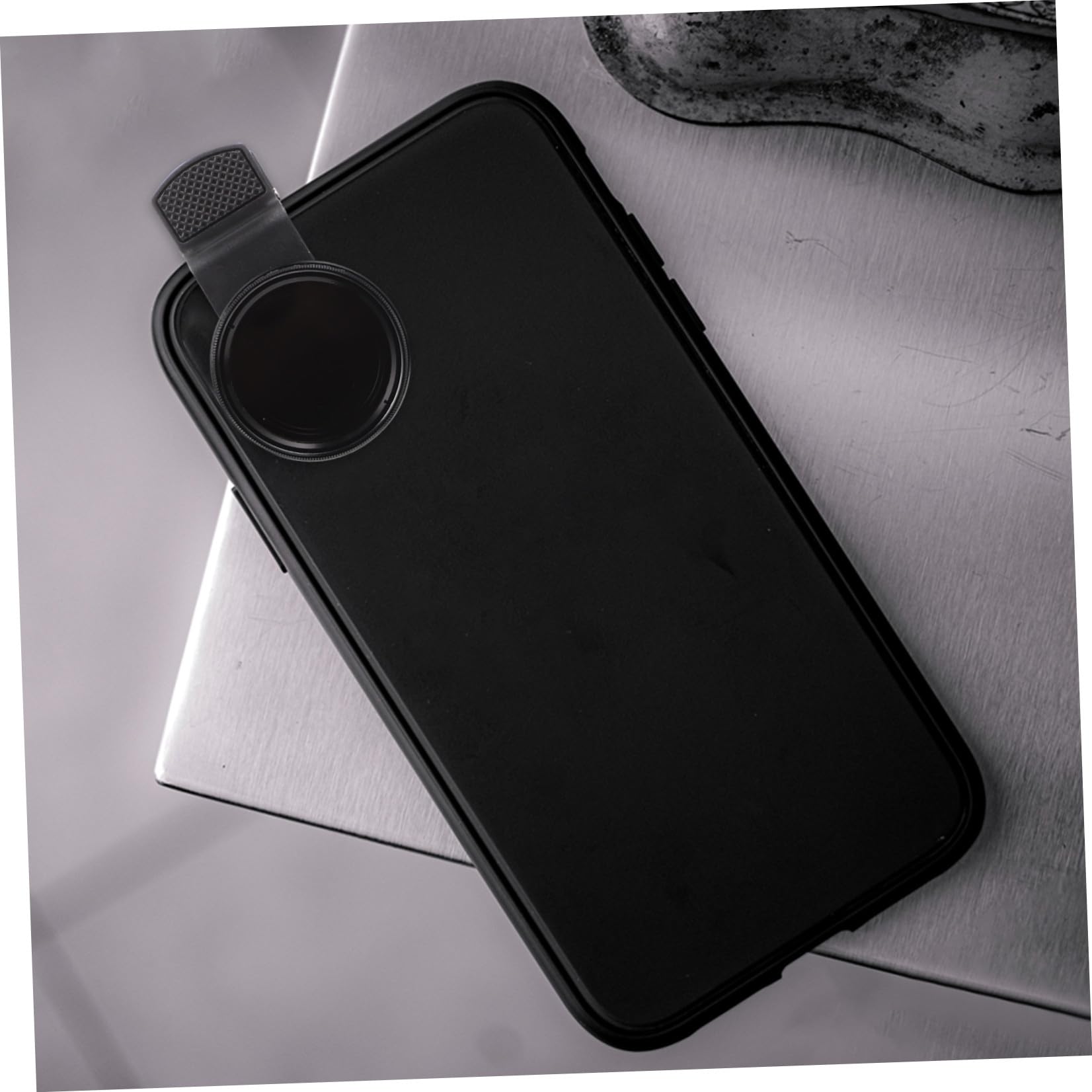 Gatuida 3sätze Universeller Handy-Filter Mit Clip Einstellbarer Graufilter Für Handykameras Für Landschafts Und Bewegungsfotografie Leicht Und Tragbar