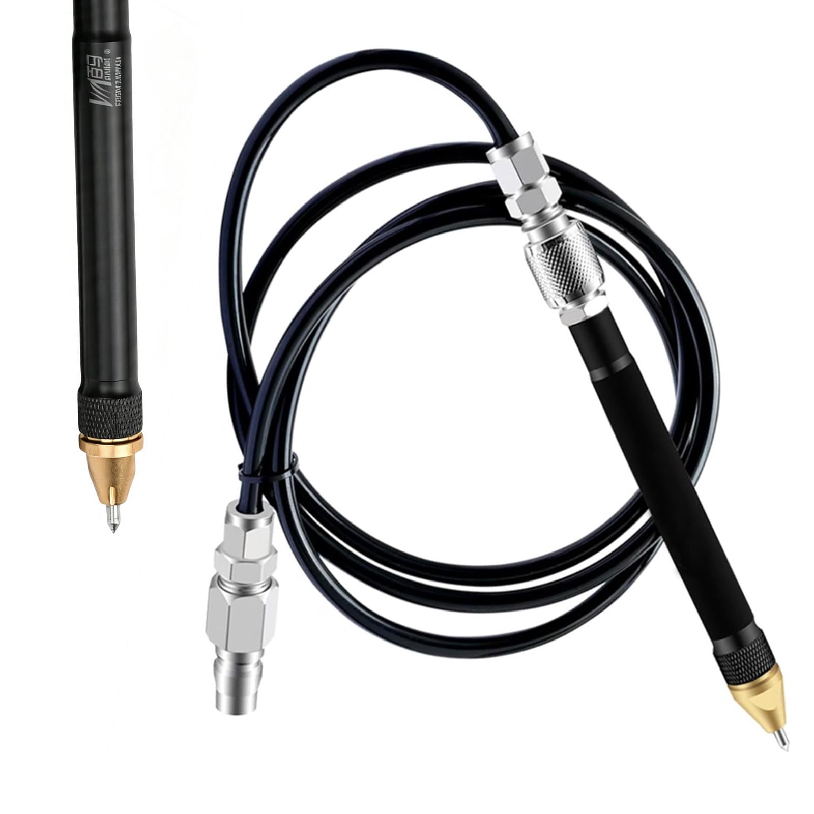 Pneumatic Scribe Pen Air Engraving Pen Precision Tip Concrete Engraver