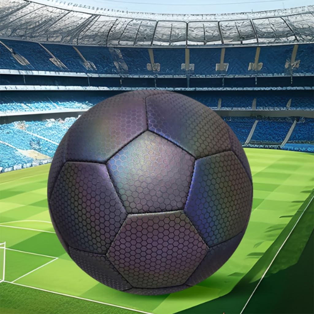 Palloni da calcio riflettenti incandescenti di dimensione 4 di dimensione 5 dei palloni da calcio di addestramento
