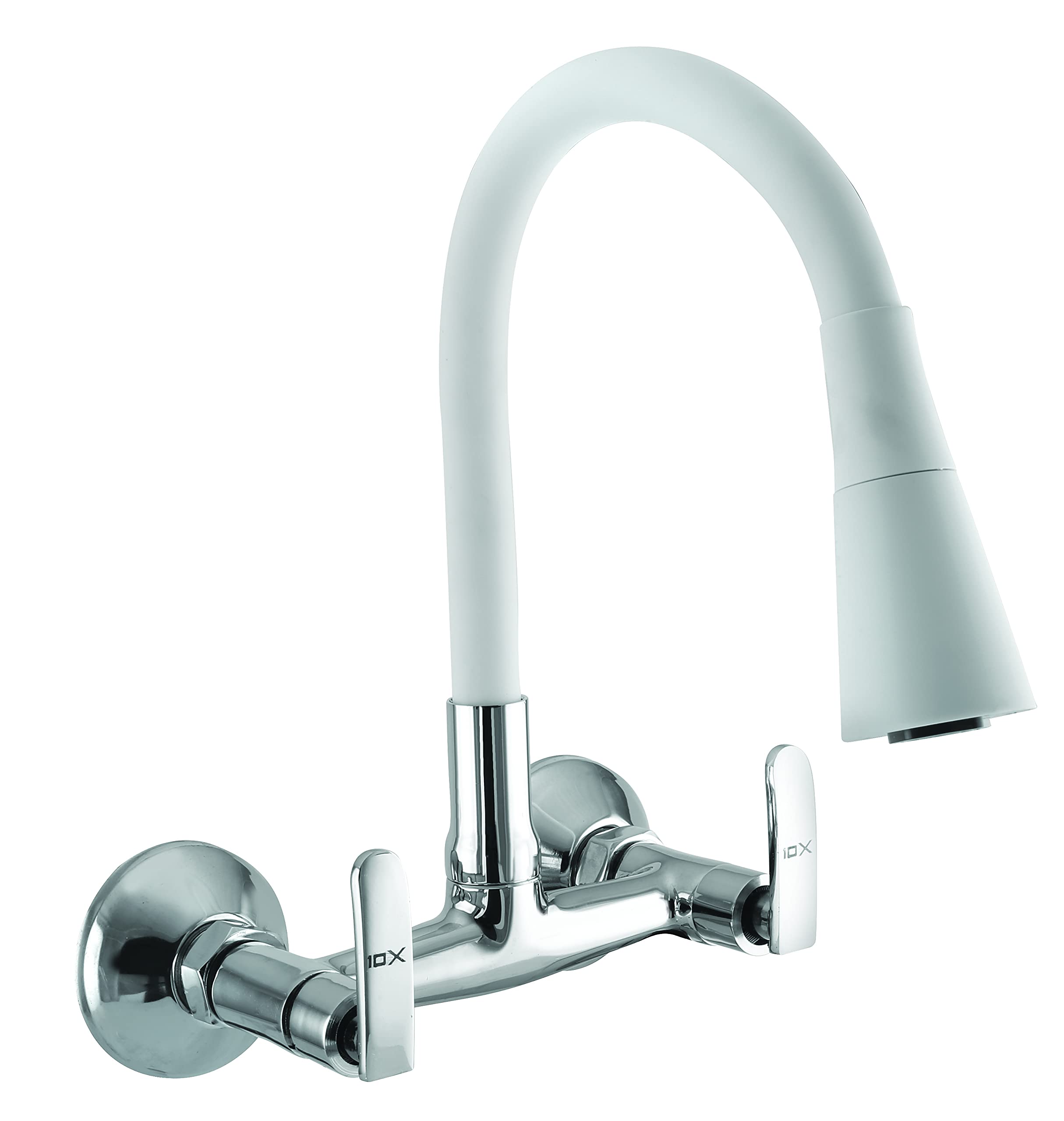 10X Brass Sink Mixer SMW-8898 White Flexible Spout Wall Mount 2 Function (B098BB8W9R) Amazon Price History, Amazon Price Tracker