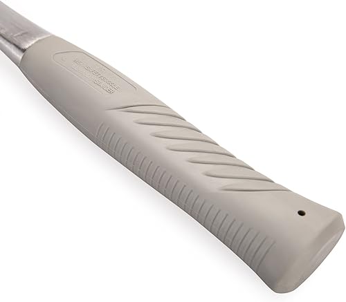 Miniatura 4 de EFFICERE Martillo de acero de 22 onzas con punta puntiaguda, longitud total de 11 pulgadas, esencial para estudio geológico, caza de rocas,