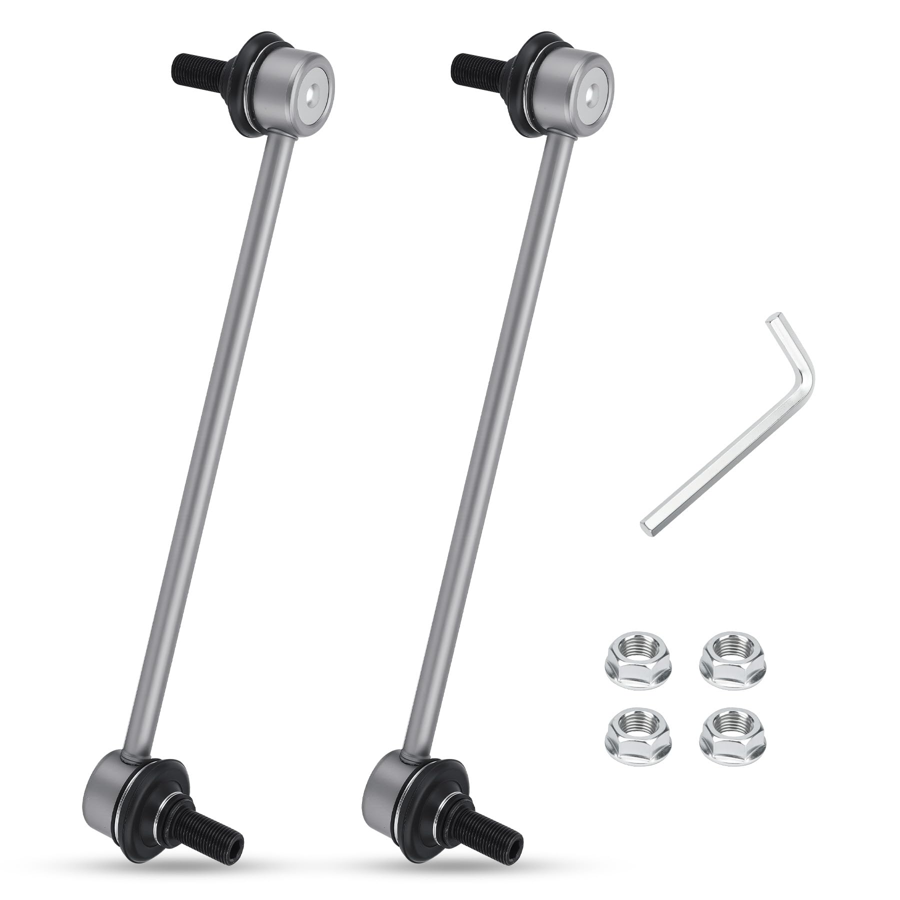 Amazon.com: Zinc-Nickel Alloy Front Stabilizer Sway Bar Links for