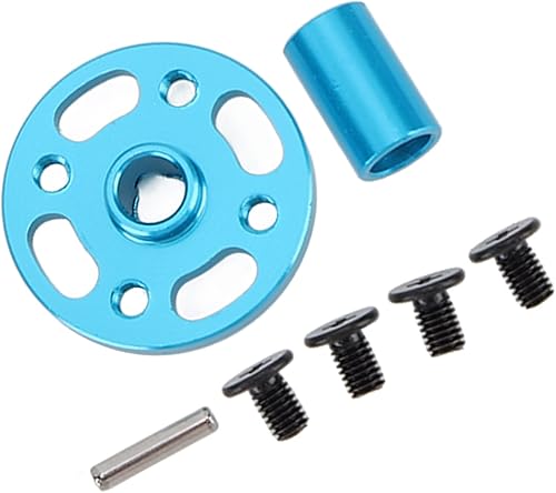 Miniatura 8 de Juego de adaptadores de engranajes RC, juego de adaptador de engranajes RC de alta velocidad de aleación de aluminio de repuesto para Tamiya TT02