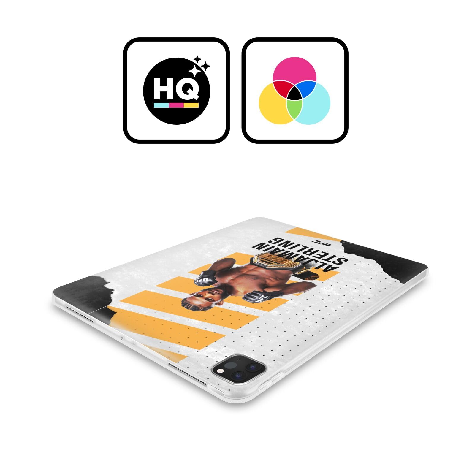 Head Case Designs Officially Licensed UFC Fight Card Aljamain Sterling Soft Gel Case Compatible with Samsung Galaxy Tab S8 Ultra