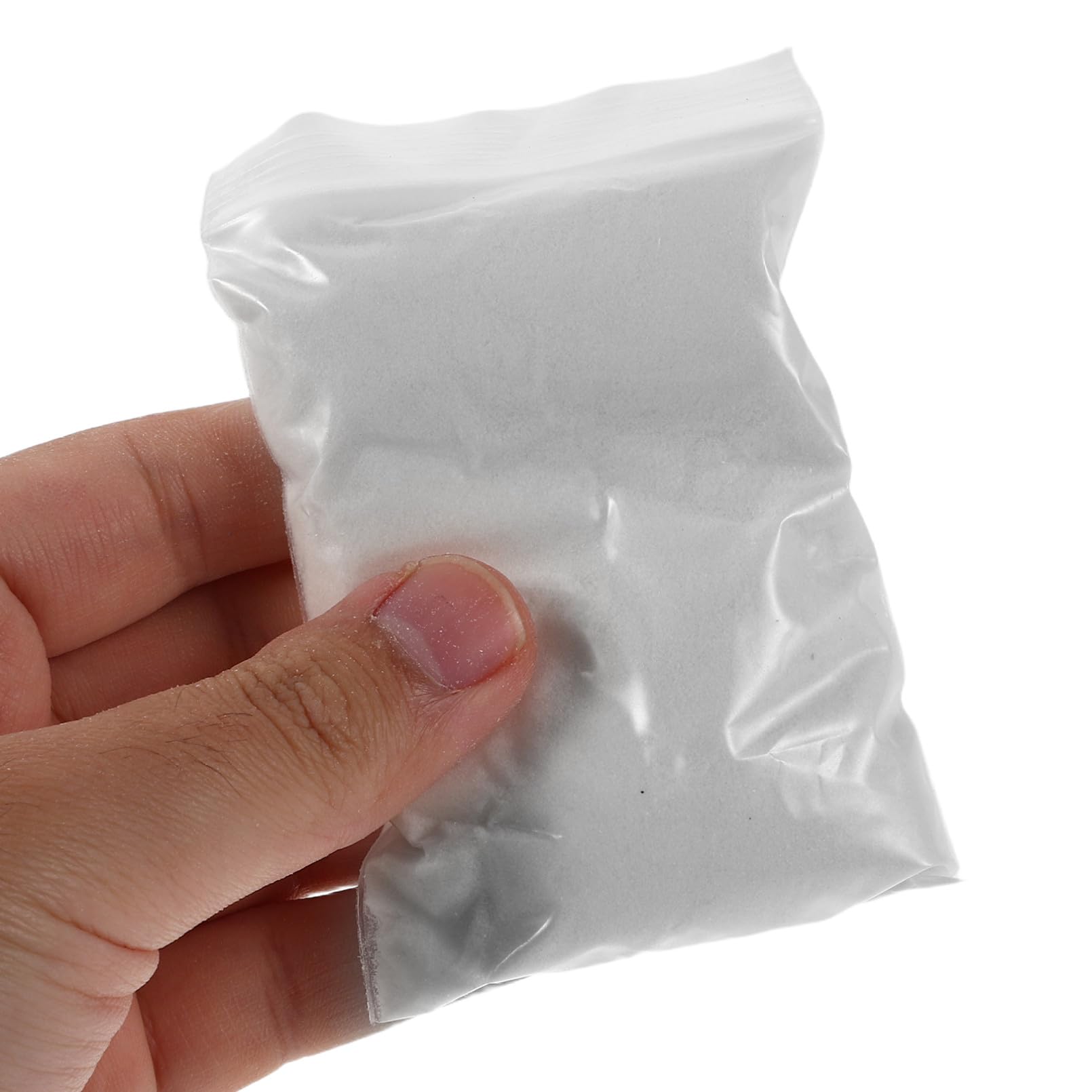 Healvian Mini Cemento Bianco per Case in Miniatura e Mattoni, 20 Borse di Colla Cementizia a Base di Amido di Mais, per Creare Sentieri e Progetti Fai da Te