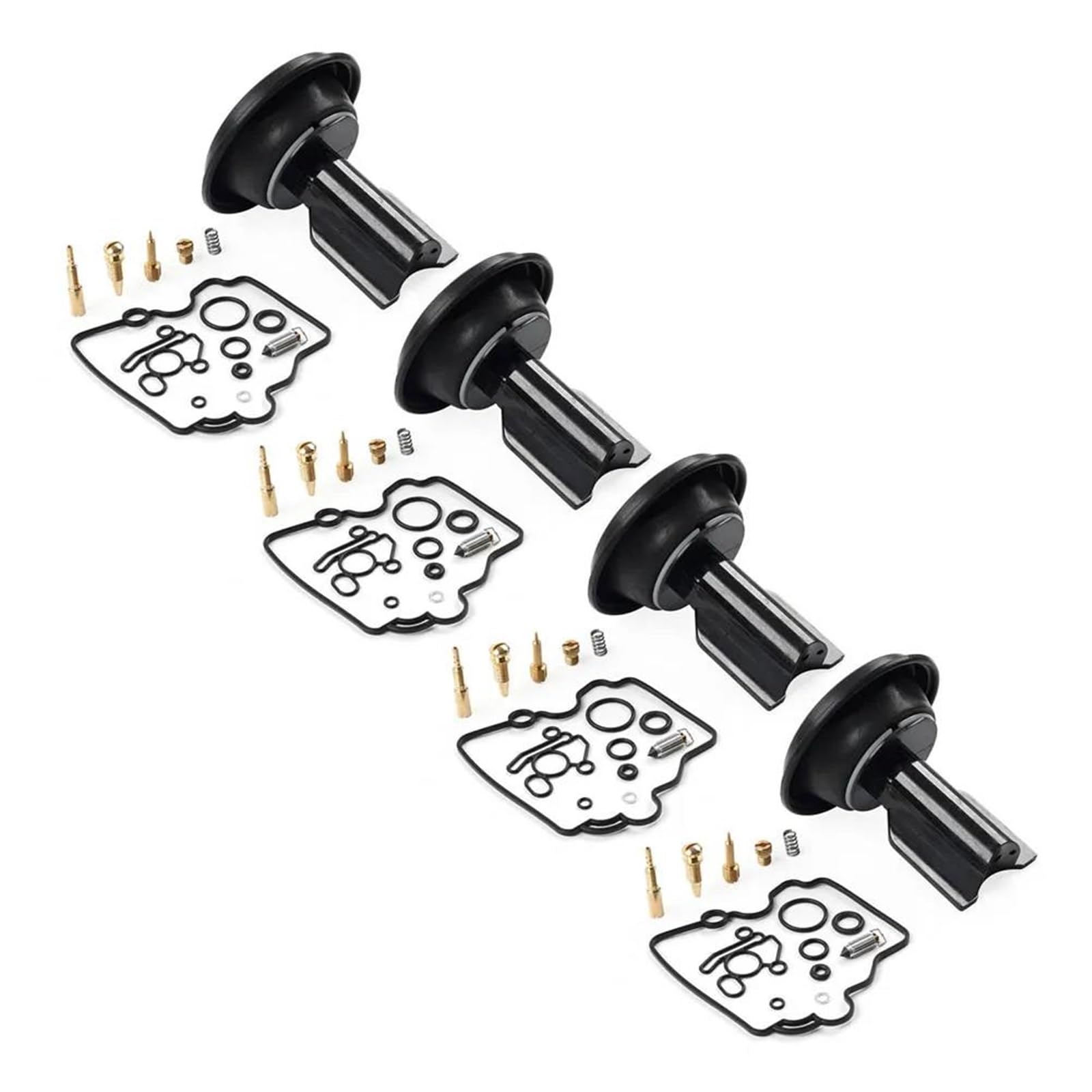 BAYDE Kit de Juntas de carburador Juego De 4 Kits De Reparación De Carburador Motocicleta para Suzuki para RF900R 1994-1997