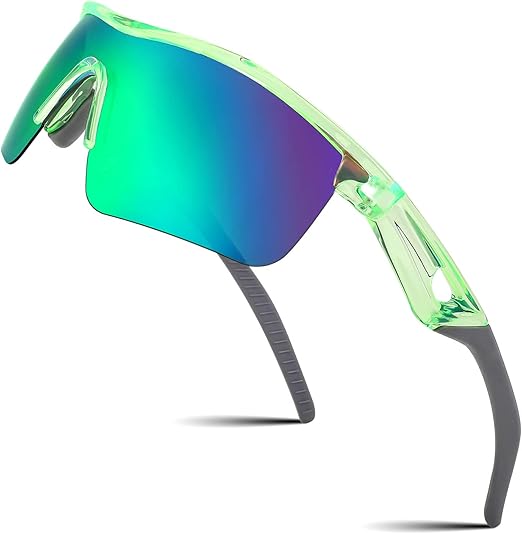 FEISEDY Kids Teens Baseball Polarized Sunglasses Sports TR90 Frame Boys Girls Cycling B2454