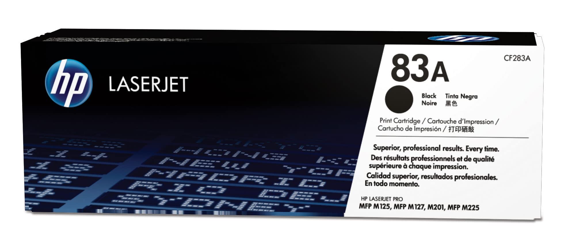 Hp 83A Black Original Laserjet Toner Cartridge - Cf283A