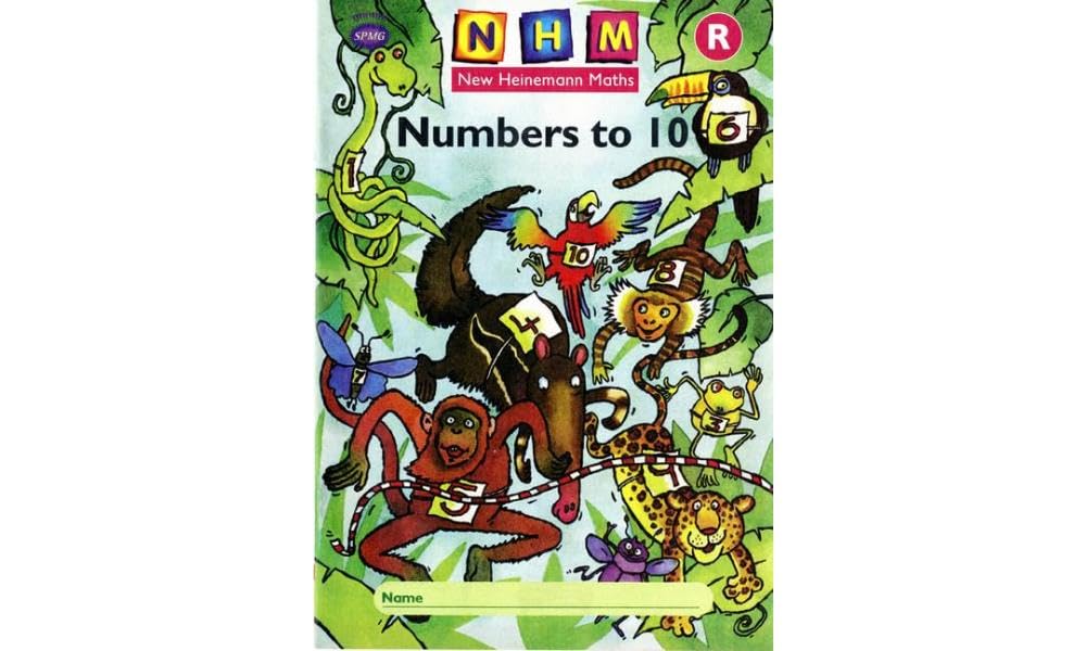 New Heinemann Maths: Reception: Numbers to 10 Activity Book (8 Pack)