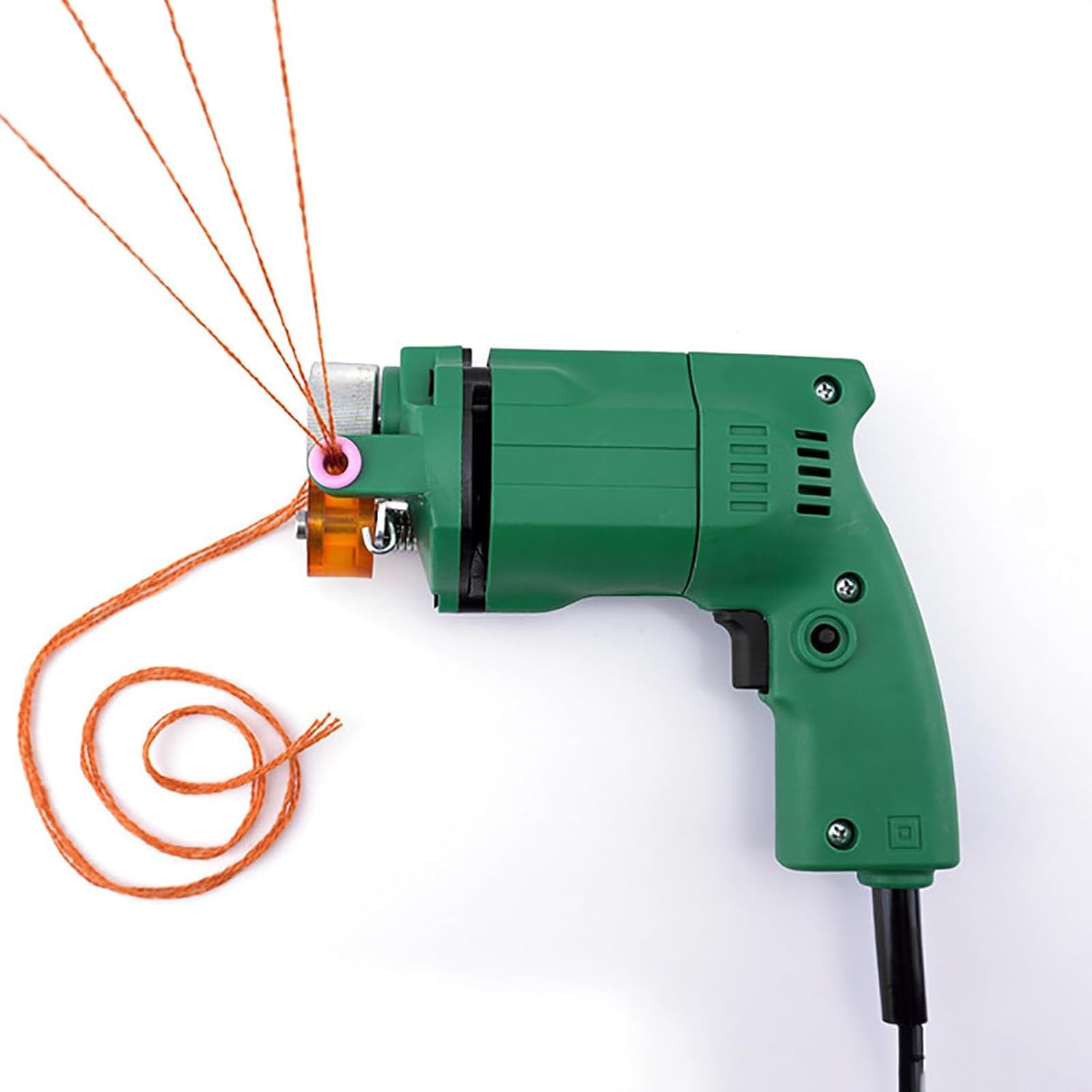 jcwwolk Handheld Yarn Thread Arranging Machine, Anti Jamming Tufting Carpet Guide Tool, With Anti-jam Design, 220v 230w, For Single/multi-strand Fine Yarn