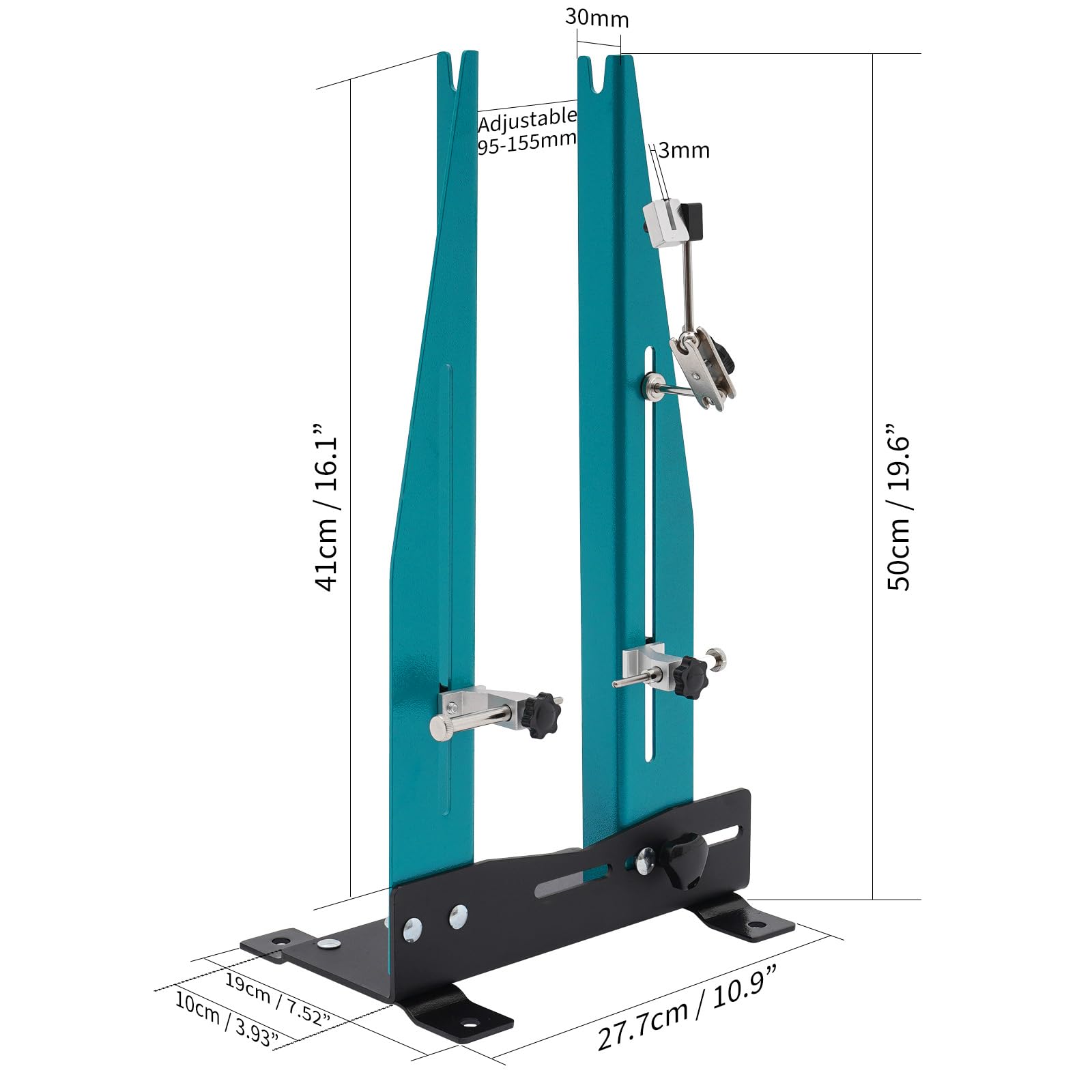 DONNGYZ Bicycle Wheel Truing Stand for 16 - 29 Inch - Bike Rim Maintenance Tool with Spoke Wrench, Wheel Calibration and Alignment Rim Truing Tool for MTB, Road