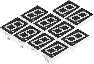 PATIKIL LED Display Digital Tube, 10 Pack 7 Segment 10 Pin 1 Bit 0.9