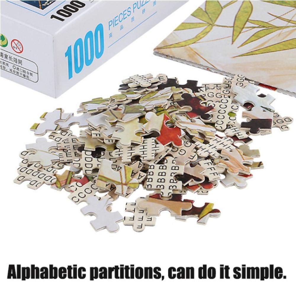 Puzzle 1000 Pezzi Tigre Sulla Toilette – Ironico, Con Occhiali E Libro, Poster Incluso