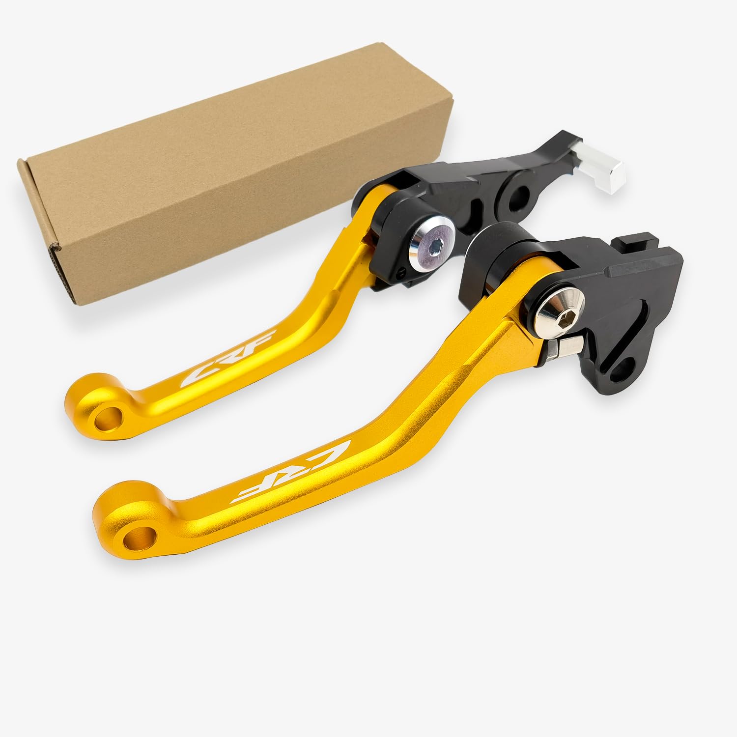 Dirt Pivot Brake Clutch Levers Replacement for Honda CRF250L Rally CRF300L Rally 2021-2025 (Golden)