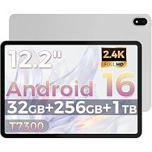 Android 16 Tablet, 12 InchTablet,T7300,32GB RAM +256GB ROM