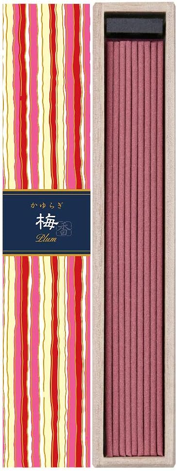 Plum 40 Sticks by Nippon KODO, Japanese Quality Incense Since 1575