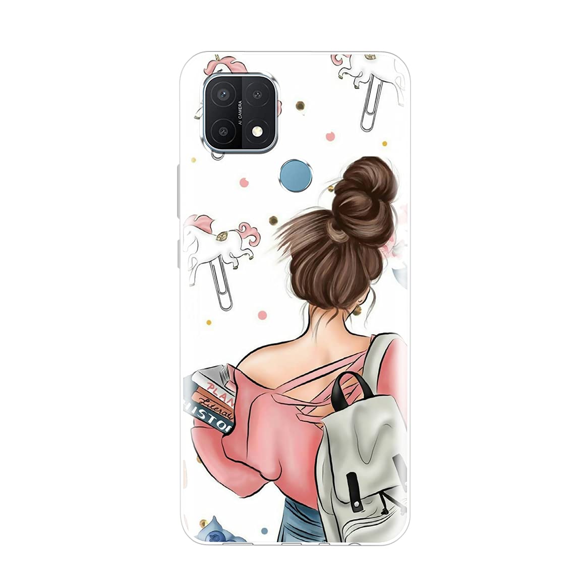 Fashionury Back Cover for Oppo A15 / Oppo A15s (Silicone|Multi-Coloured) (B095CM73J2) Amazon Price History, Amazon Price Tracker