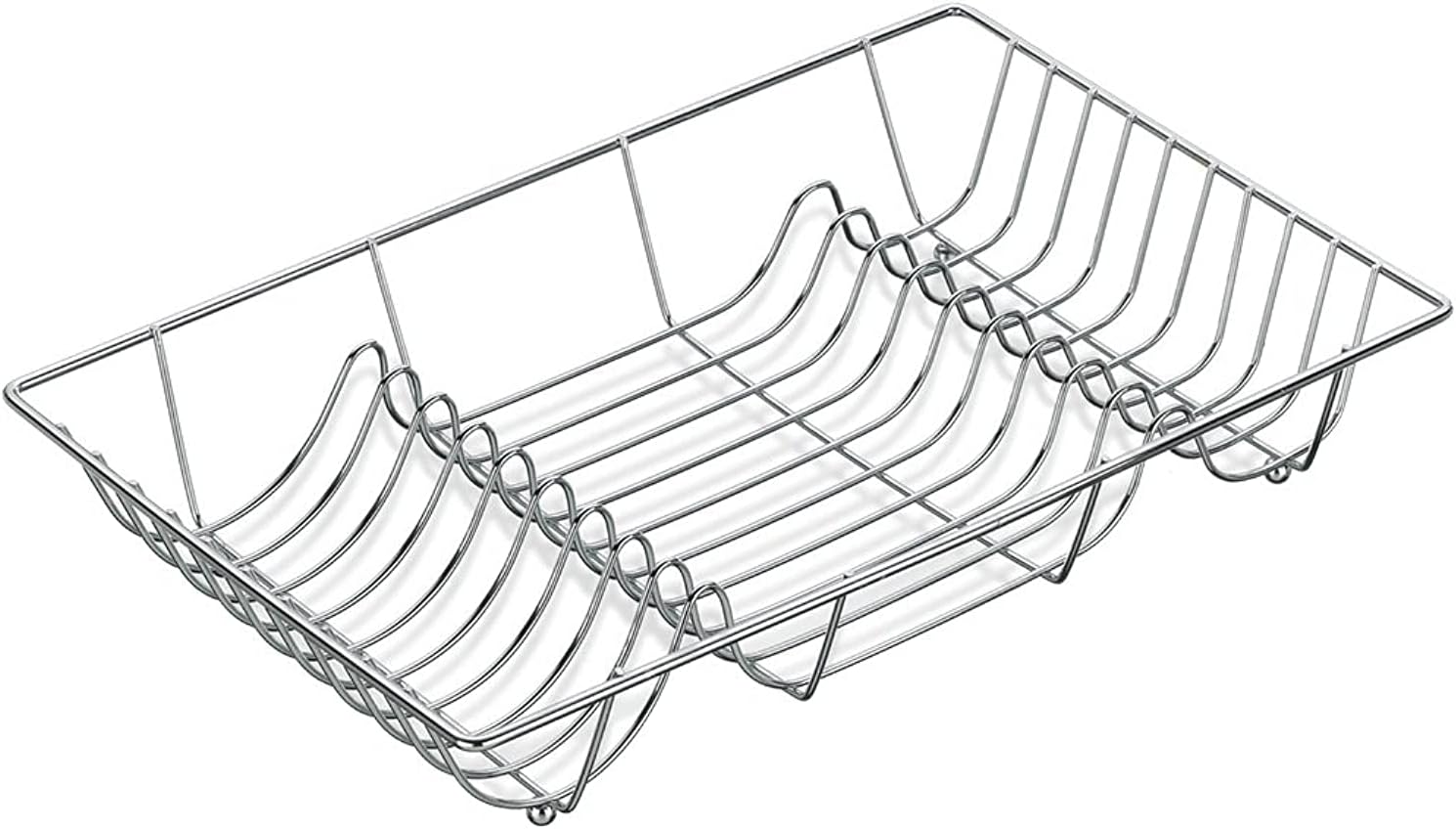 Kela "Loop Draining Rack, Metal Chromed, Silver, 48x31.5cm